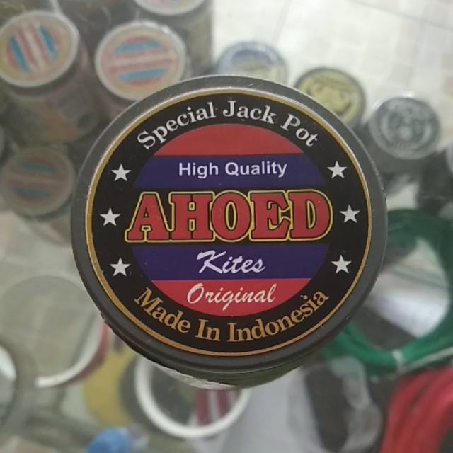 Gelasan benang katun ahoed special Jack pot kolektor item