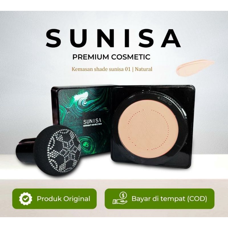 [  SUNISA ] Sunisa air Cushion BB CC Cream di kirim sade Rendom