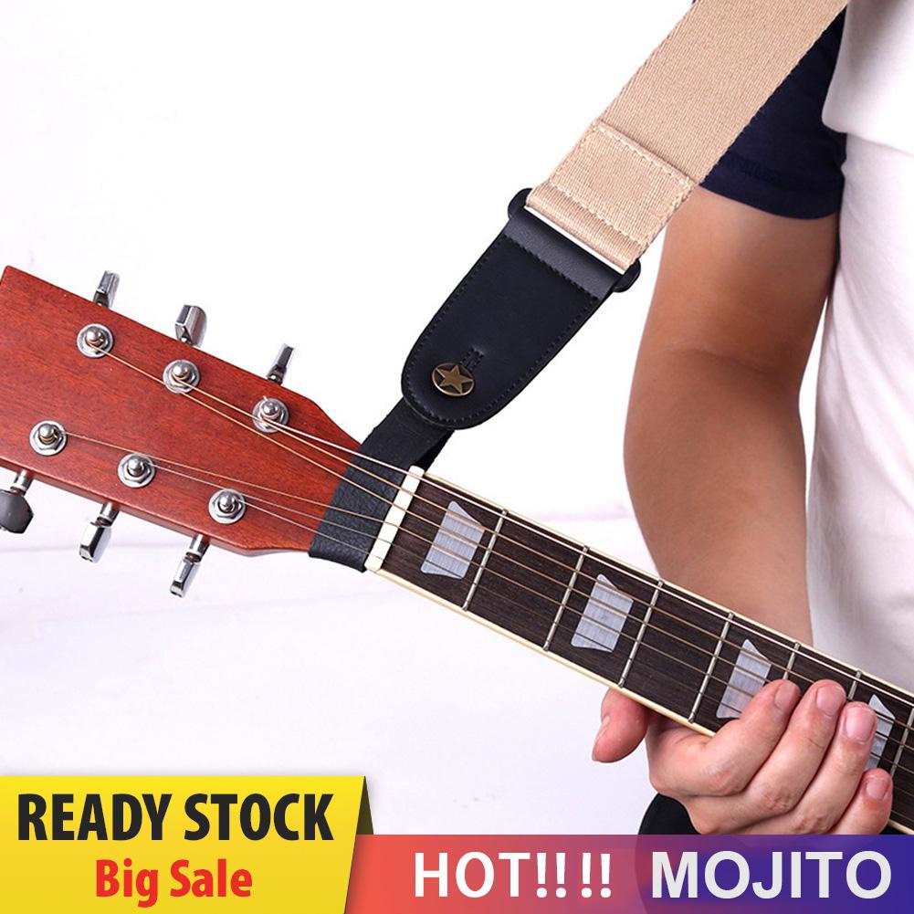 Strap Gitar Elektrik / Bass / Ukulele Bahan Kulit Gaya Vintage