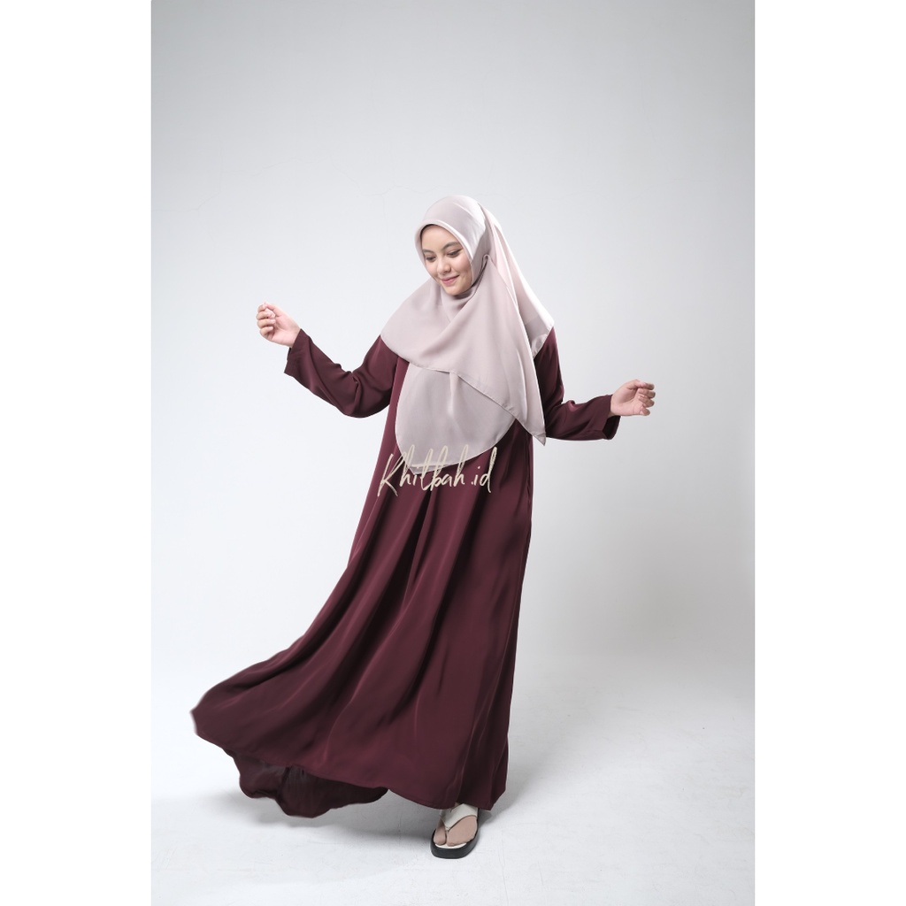 Abaya Madina/ Abaya Fursan SIlk / Dress Abaya / Gamis kain arab / gamis turki / gamis dubai / dress 