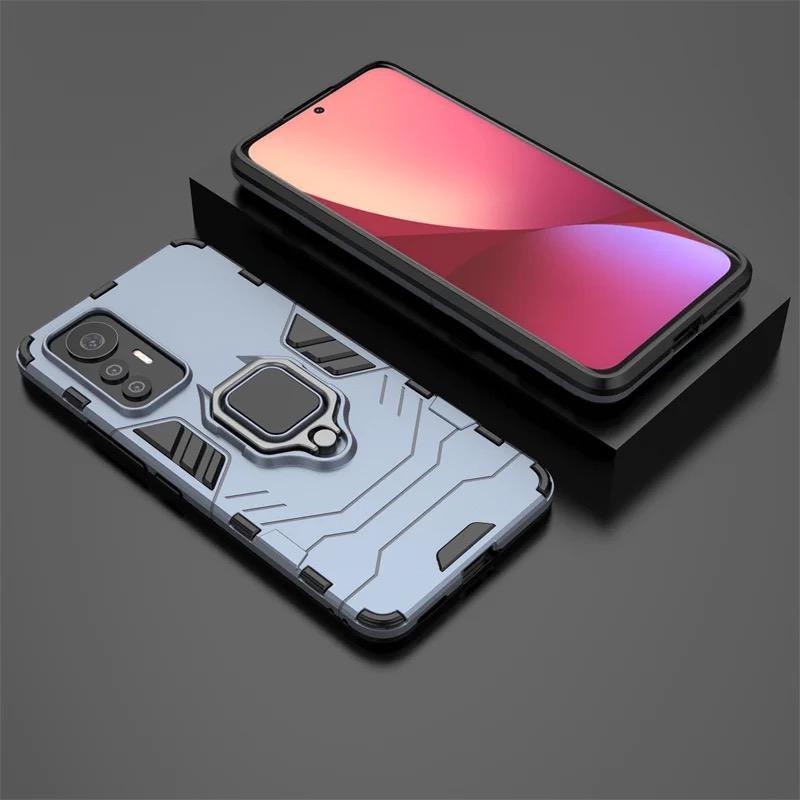 Casing Xiaomi 12 Lite Thunder Ring Robot Silikon Soft Case Handphone