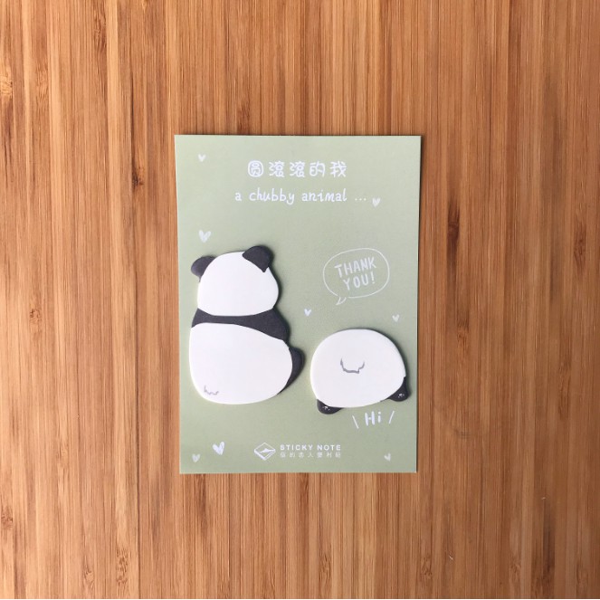 

Panda Soft Pastel Sticky Notes