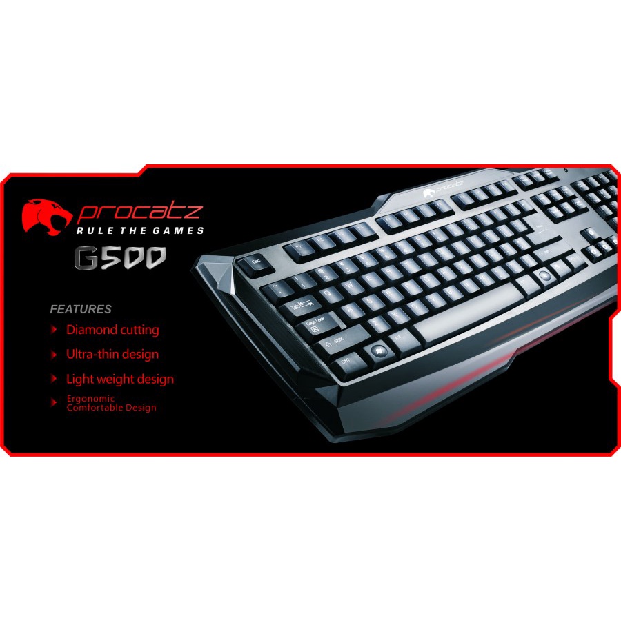 Keyboard gaming Procatz G500