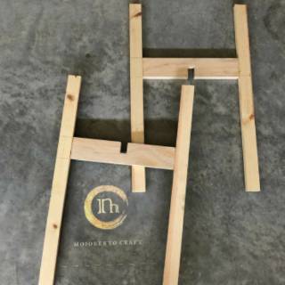 Standing pot tanaman plant tatakan bungan kayu jati Standing pot tanaman plant tatakan bungan kayu jati