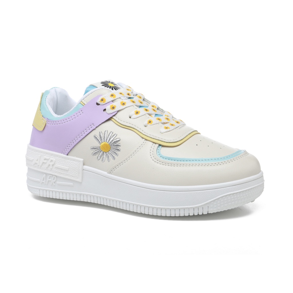 PVN Jeno Sepatu Wanita Sneakers Putih Import Sepatu Casual 392