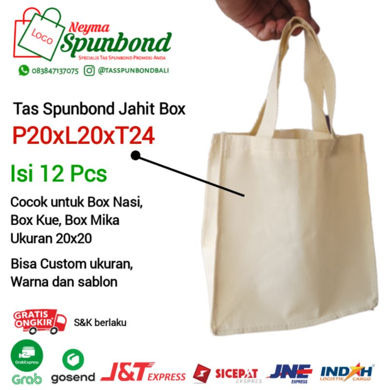 

Tas Spunbond 20x20x24