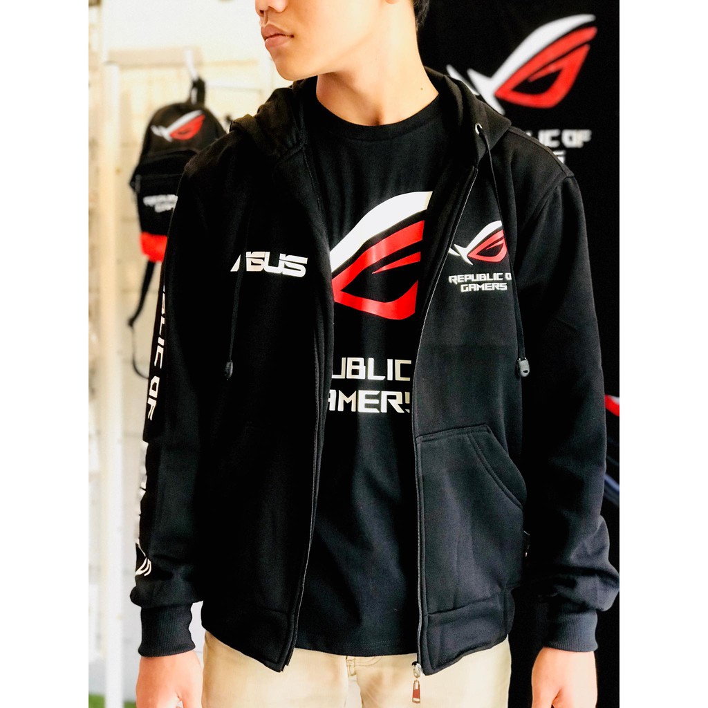 Jaket Gamer ASUS ROG Republic of Gamers Cotton fleece