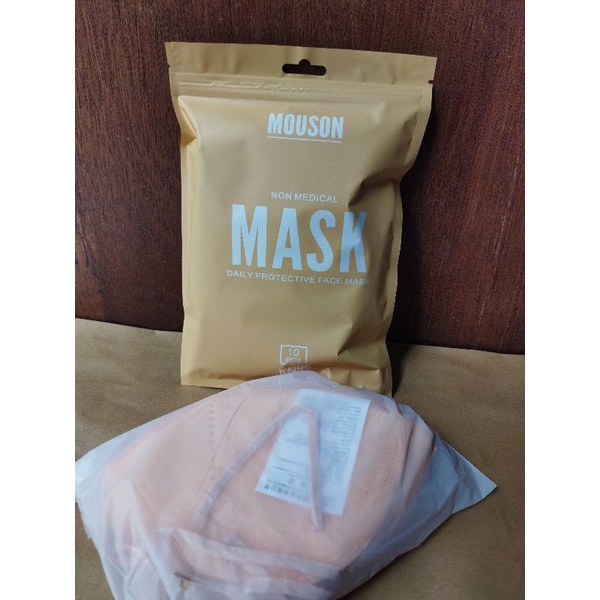 Masker KN95 Mouson warna 5ply-10pcs.masker murah