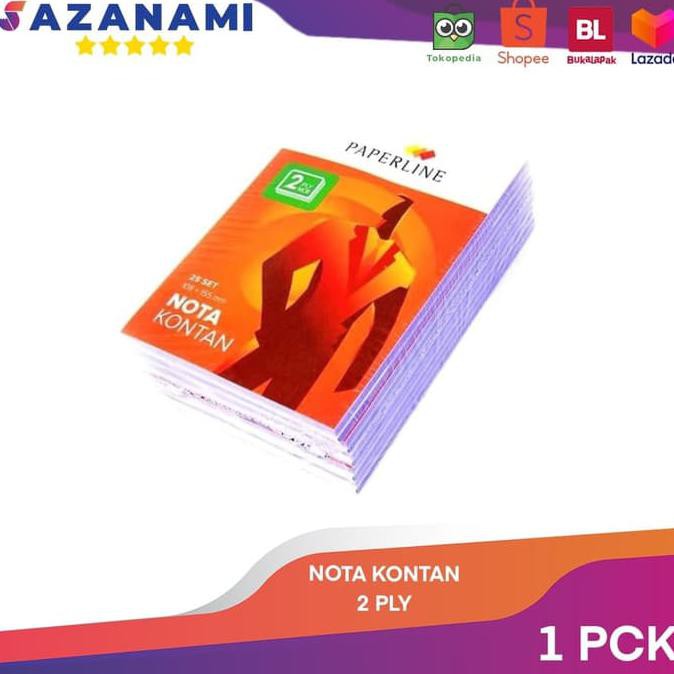 

NOTA KONTAN 2 PLY PAPERLINE BUKU NOTA KONTAN KECIL 2 PLY BUKU BON KOMPLIT