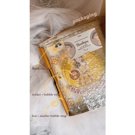 

Additional Packaging Bubble Wrap | CUSTOM BOX | KADO WISUDA | KADO ULANG TAHUN | HAMPERS | GIFT BOX