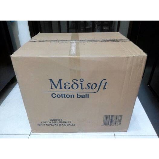 Medisoft Cotton Ball / Kapas Bulat - Grosir