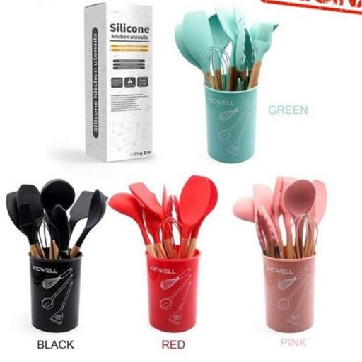 SPATULA SILIKON 10 PCS