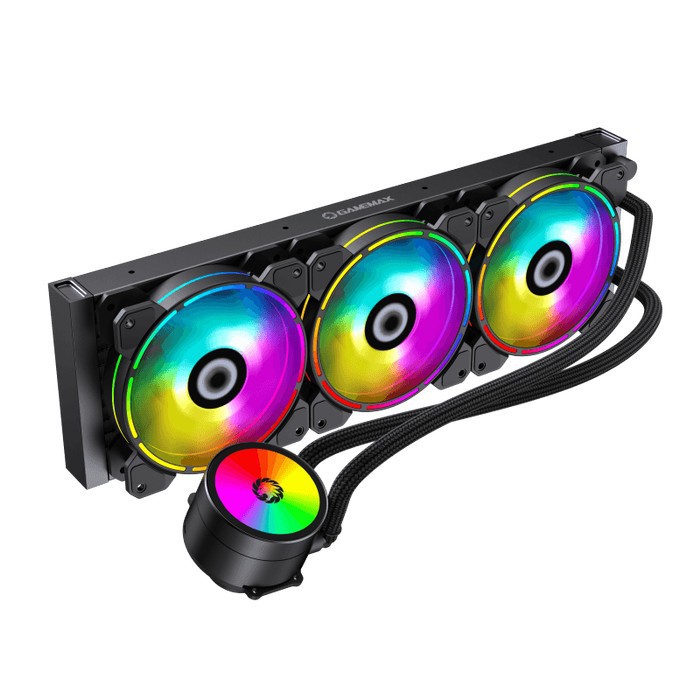 GAMEMAX ICECHILL 360 RAINBOW ARGB All in One Liquid Cooler Aura Sync