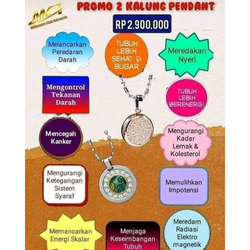 Kalung,Gelang,Bioglass MCI