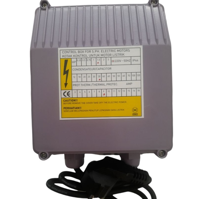 Control Box Kotak Kontrol Pompa Satelit Sumersible Wasser SD-P405-2