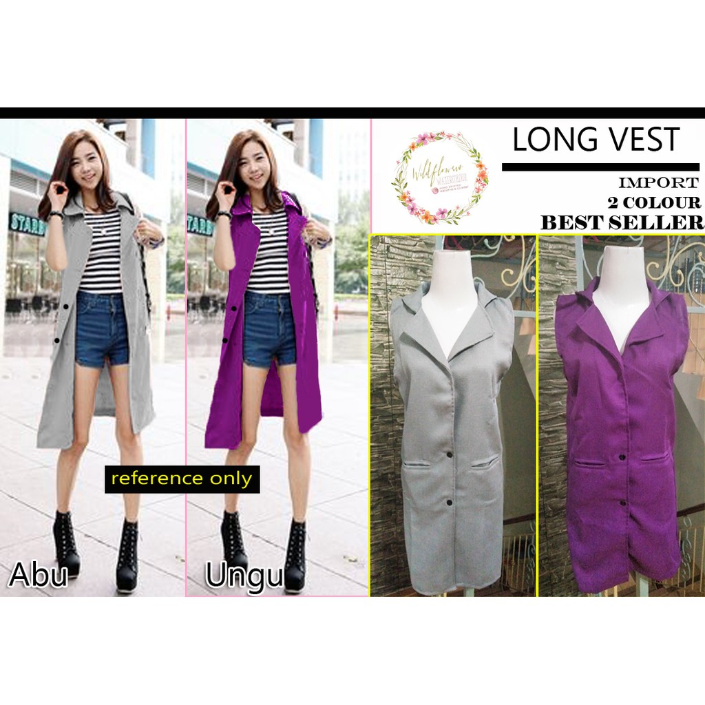 Blazer Wanita Casual  Katun Rajut Premium 904 RD