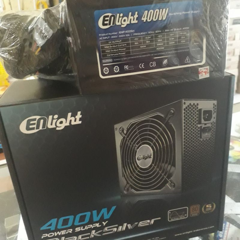 Power supply Enlight 400Watt 80Plus