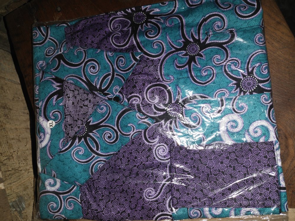 Promo Batik Couple Keluarga Sarimbit Sania Ruffle Batik Ori Ndoro Jowi Motif Cumi Tosca