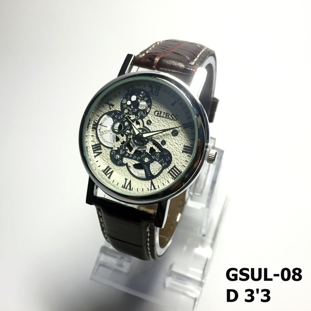 Jam Tangan Pria Guess Leather Premium - GSUL-08