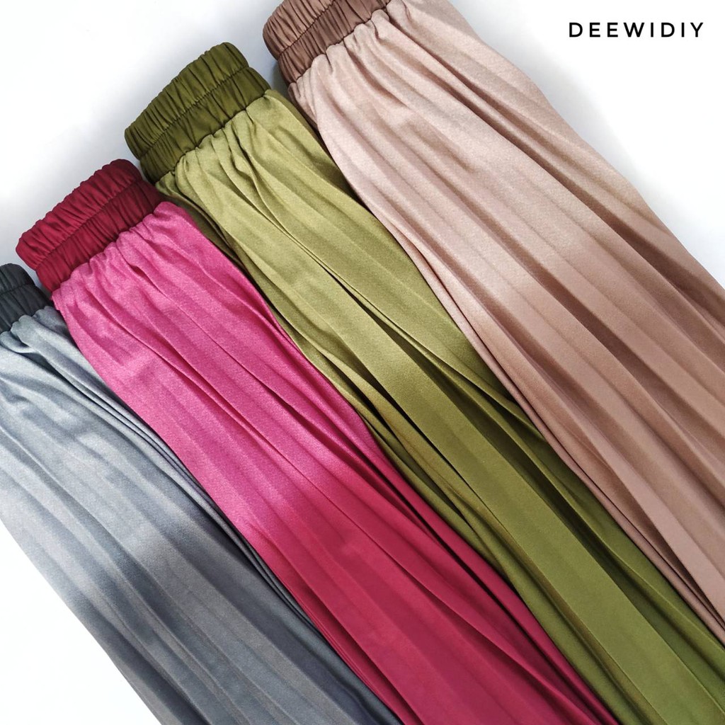 DEEWIDIY THEA PLEATS SKIRT