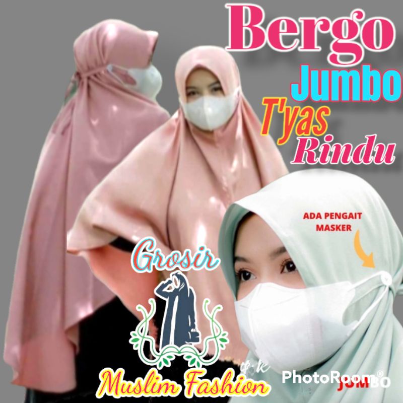 jilbab bergo syari tali tyas rindu termurah ORI KARTIKA