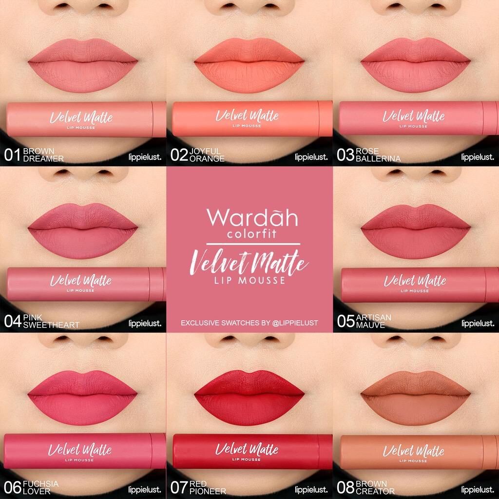 Harga Wardah Velvet Matte