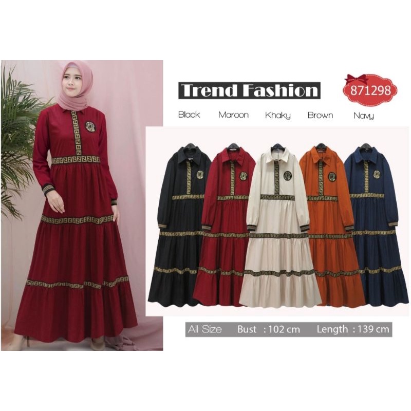 GAMIS EXTU MAXI FENDI NAQILA