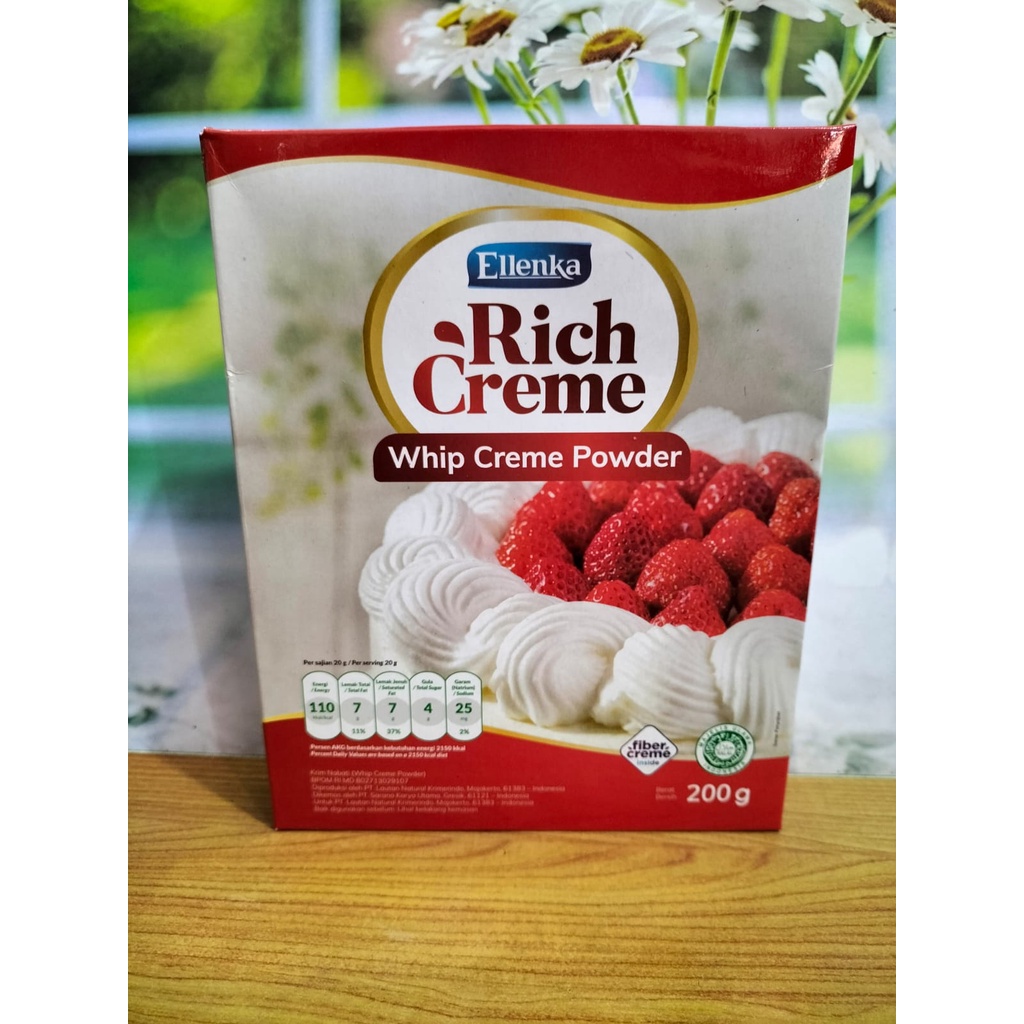 

richcreme whhipping cream 200gr