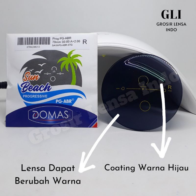 LENSA DOMAS PROGRESIF RX GOSOK/KHUSUS PRE-ORDER 5-7 Hari