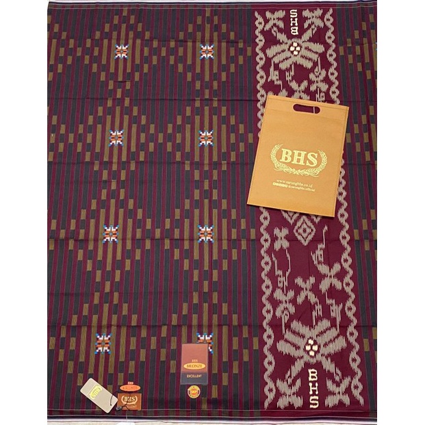 BHS EXCELLENT SKT BRONZE MOTIF SONGKET