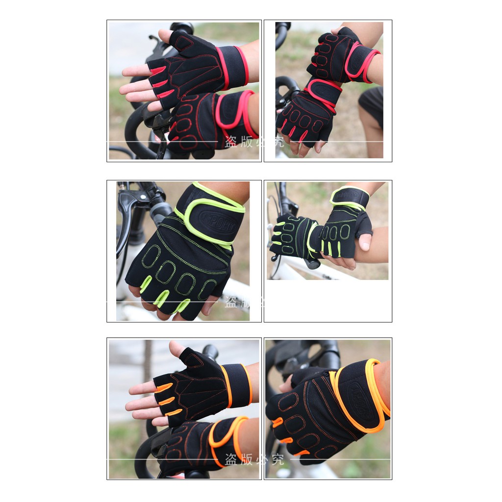 SARUNG TANGAN SEPEDA MOTOR GLOVES HALF FINGER ST SEPEDA MOTOR ST SEPEDA - FAS-224