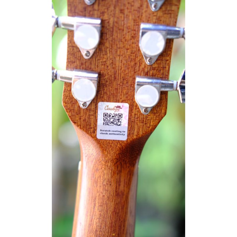 GITAR AKUSTIK COWBOY GWC 240 NS ORIGINAL GRATIS PACKING KAYU-2
