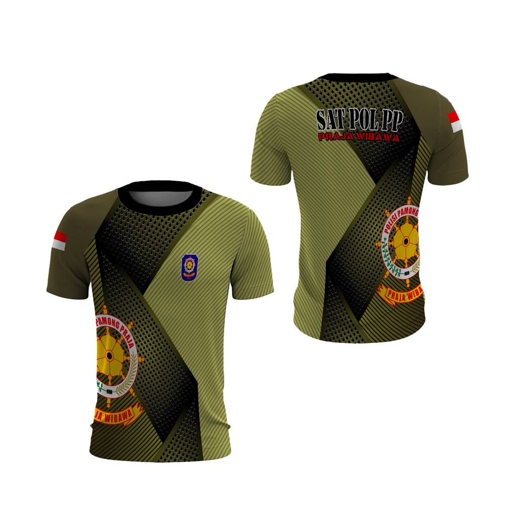 Kaos Satpol PP | Kaos Satpol PP Terbaru | Kaos Satpol PP Pria