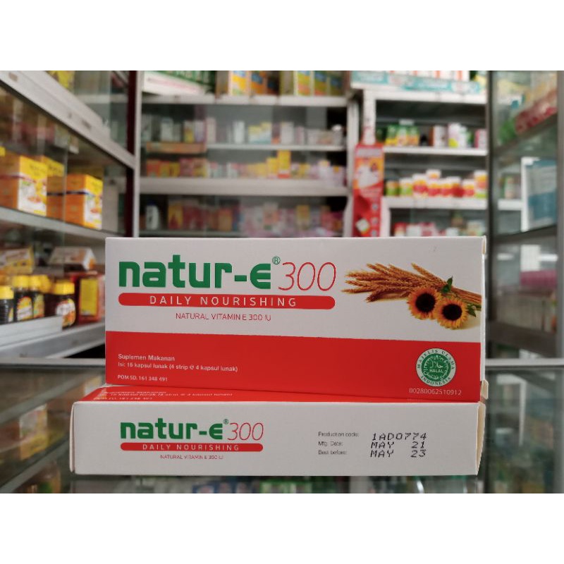 NATUR E 300 IU ISI 16 KAPSUL - ED 04/2024