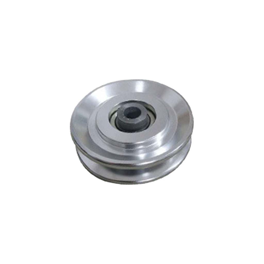 [Jianxin] Pulley Wheel Smooth Surface Easy to Replace Replacement Aluminium Alloy Bearing Pulley Wheel for Fitness Equipment