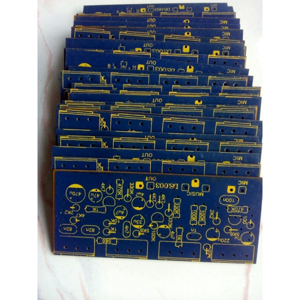 Pcb tone control plus mic mono