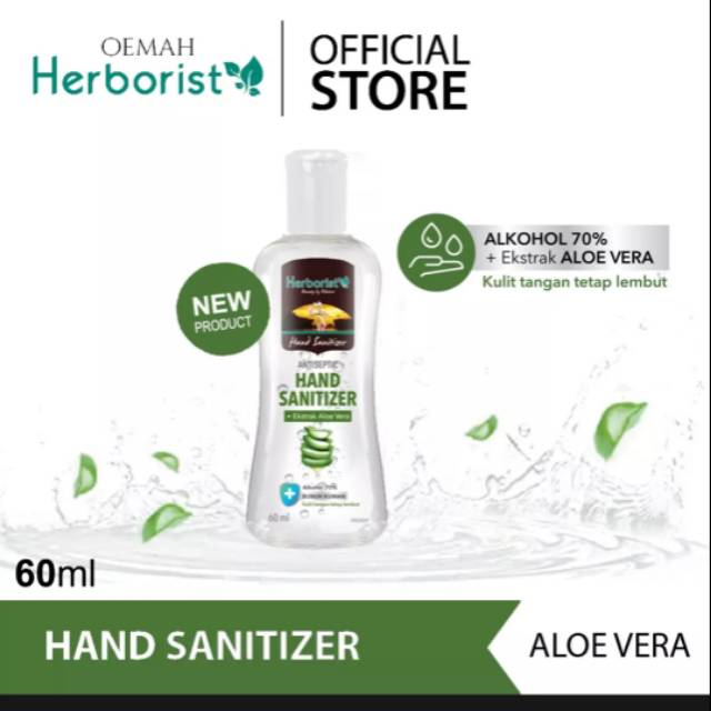 HERBORIST HAND SANITIZER GEL 60ML