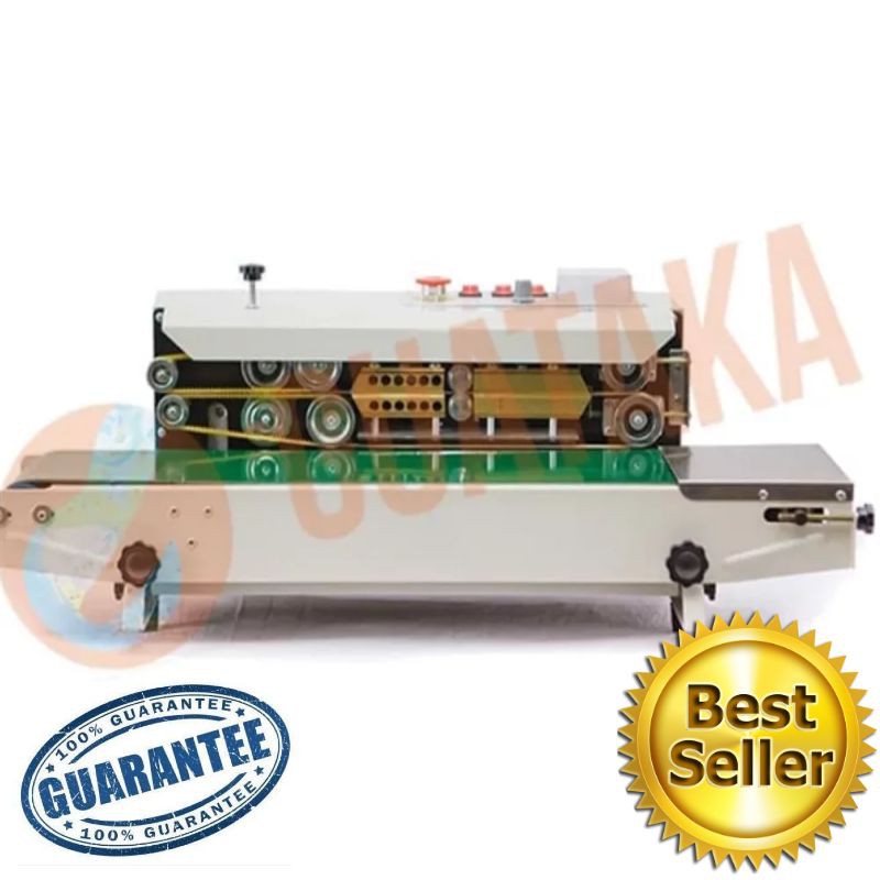 PROMO WHITE HORIZONTAL CONTINUOS SEALER GUATAKA GTK160001-GARANSI RESMI