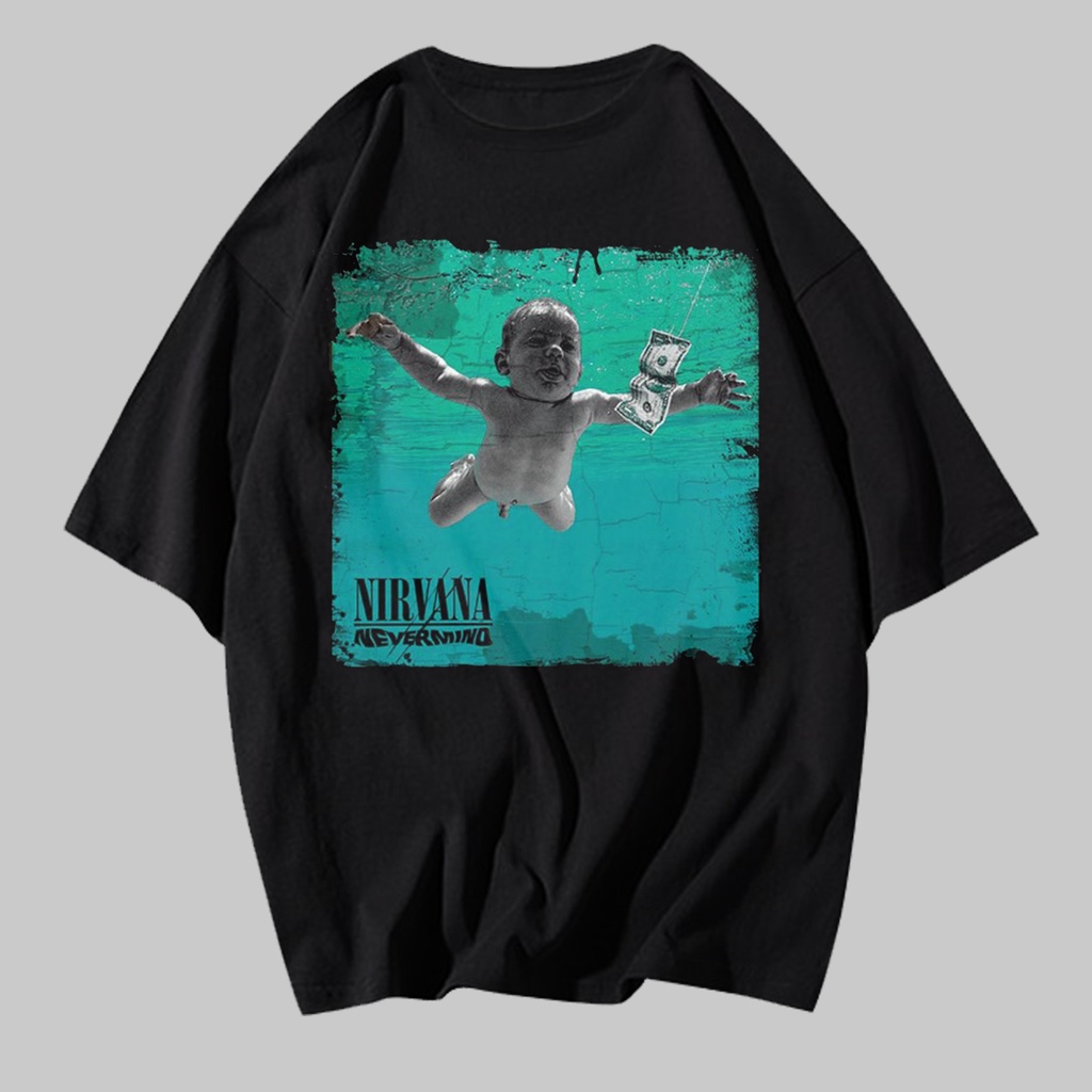 NIRVANA NEVERMIND OVERSIZE T-SHIRT VINTAGE