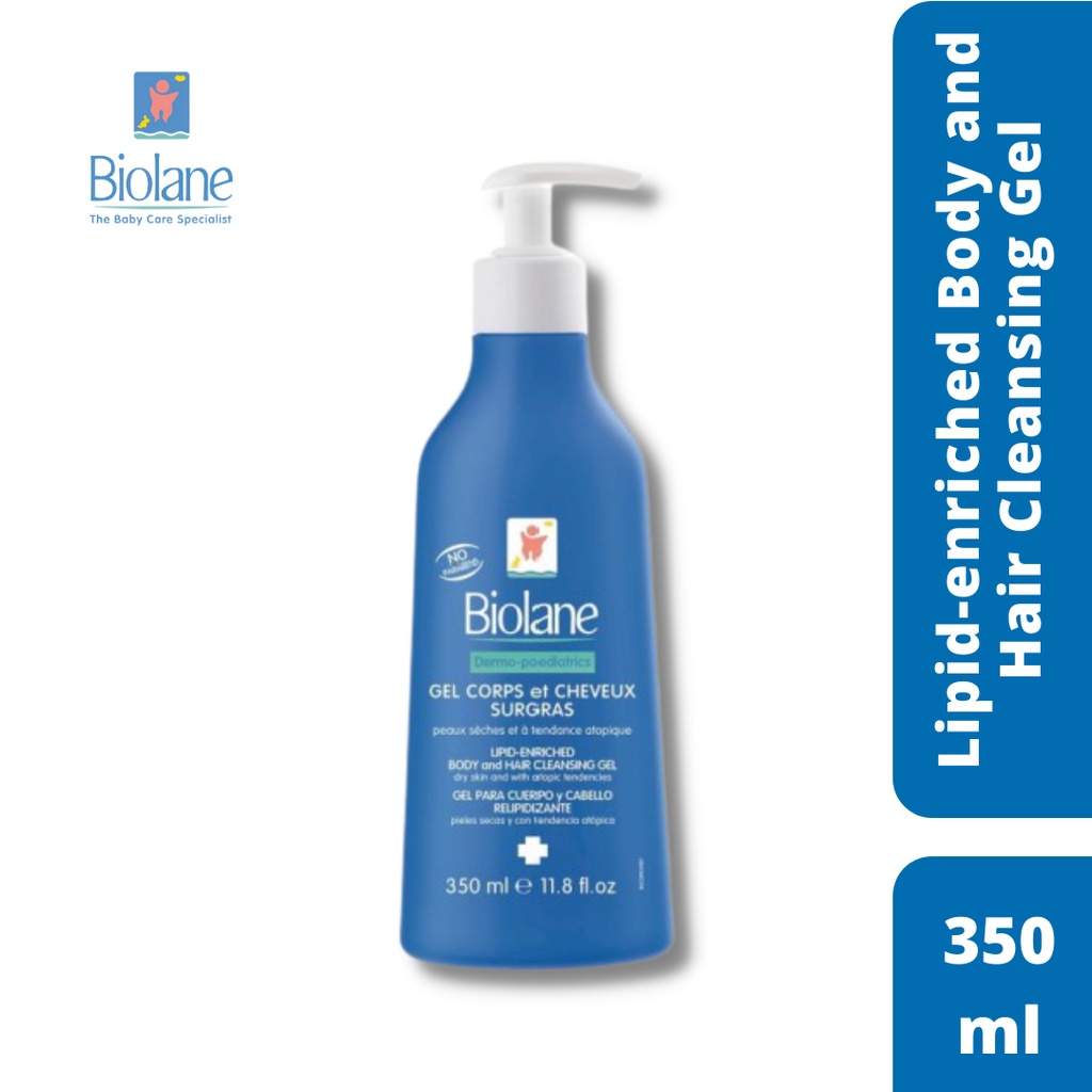 Biolane Lipid Eriched  Body &amp; Hair Cleansing Gel 350ml