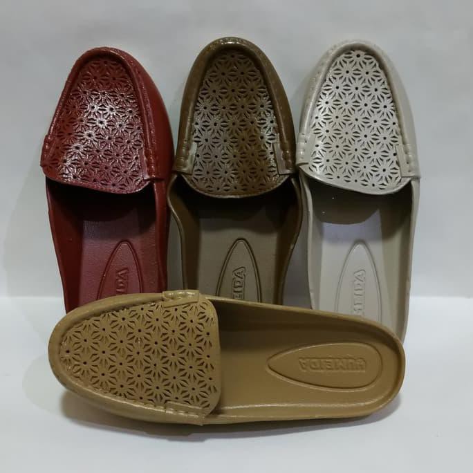 Ready# Sandal Sepatu Karet Empuk S37-41 Sepatu Lentur Wanita Yumeida