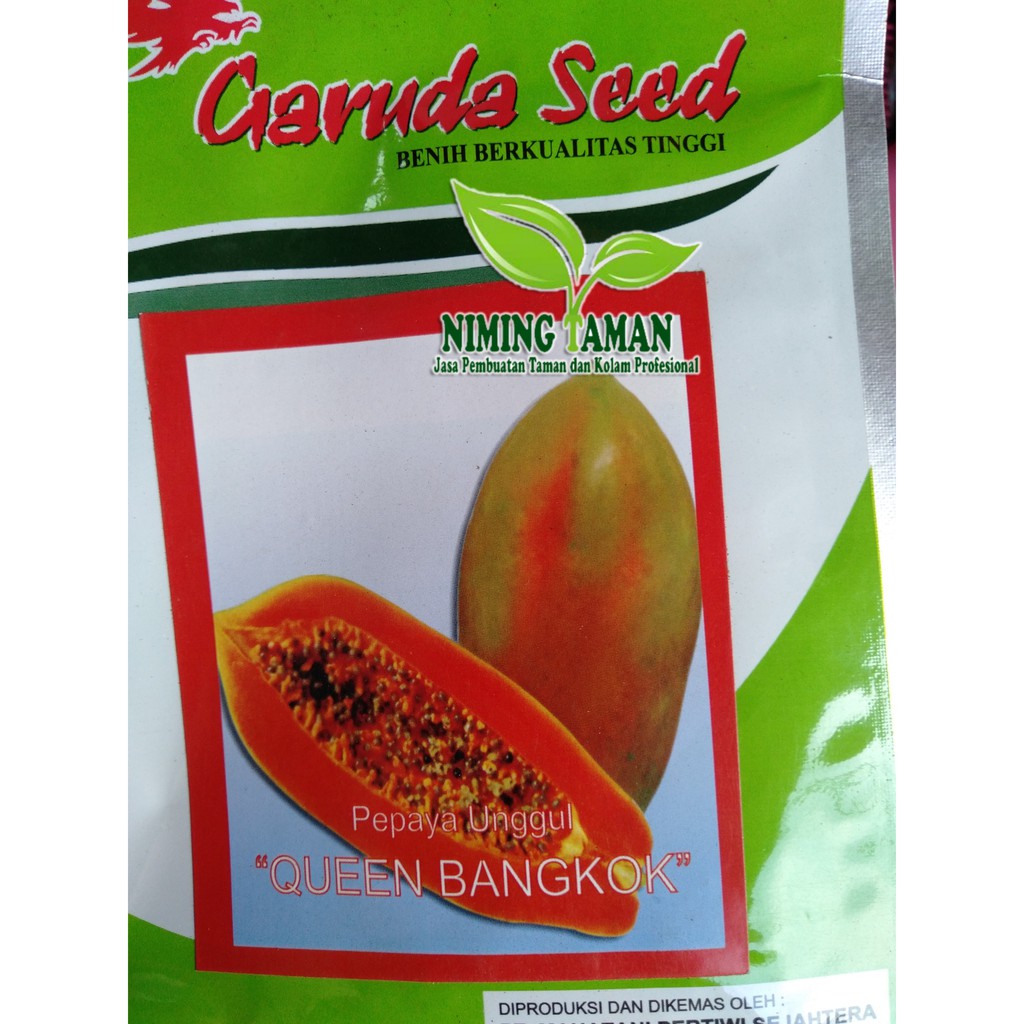 Benih buah pepaya/semangka