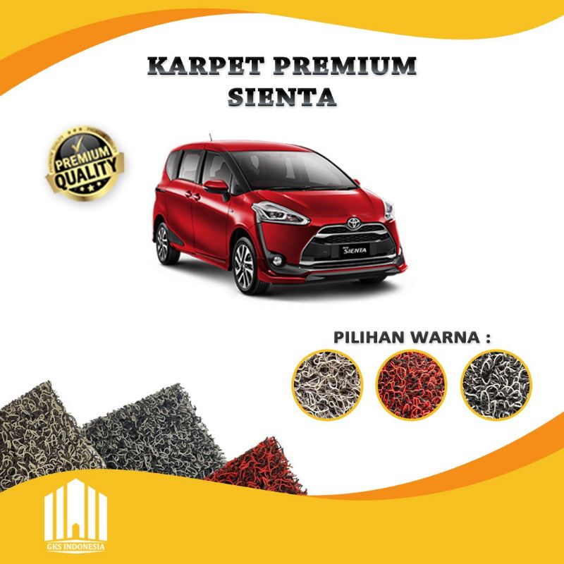 Prestige Karpet Mobil Premium Toyota Sienta Full Bagasi Coil Mat