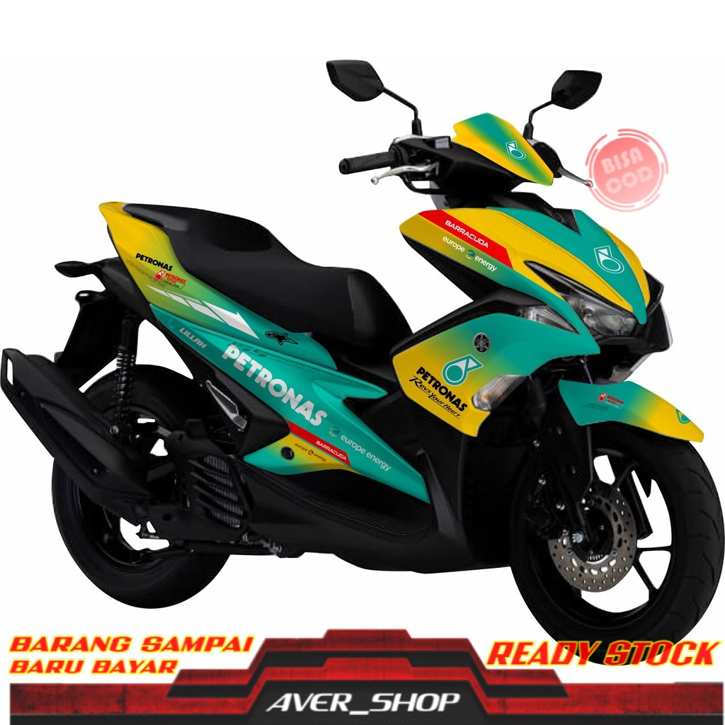 Decal aerox 155 full body Striping motor aerox 155 variasi Stiker motor variasi