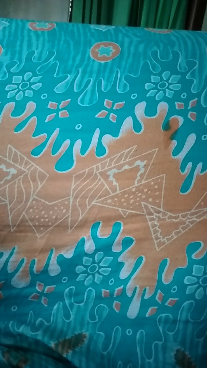 M-l-xl-xxl Jumbo Batik Tunik Wanita Asj Sa Hrb026 Kenongo Pekalongan Sogan Tulis