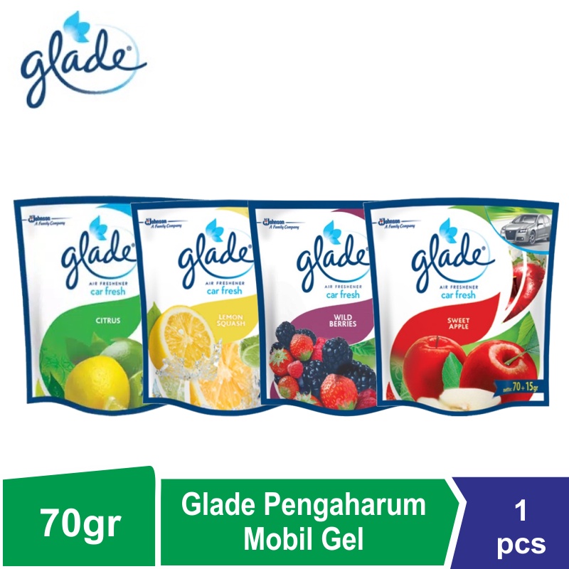 Glade Pengharum Mobil Gel 70gr