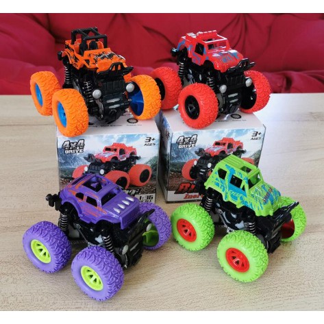 [1KG 11PCS] ❤ LBS ❤ Mainan Mobil Anak Monster Zap Jip Off Road 4 Drive Inertial Bigfoot-4