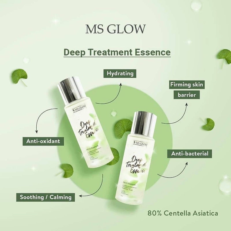 Deep Treatment Essence Ms Glow Asli Original 100% Distributor Resmi