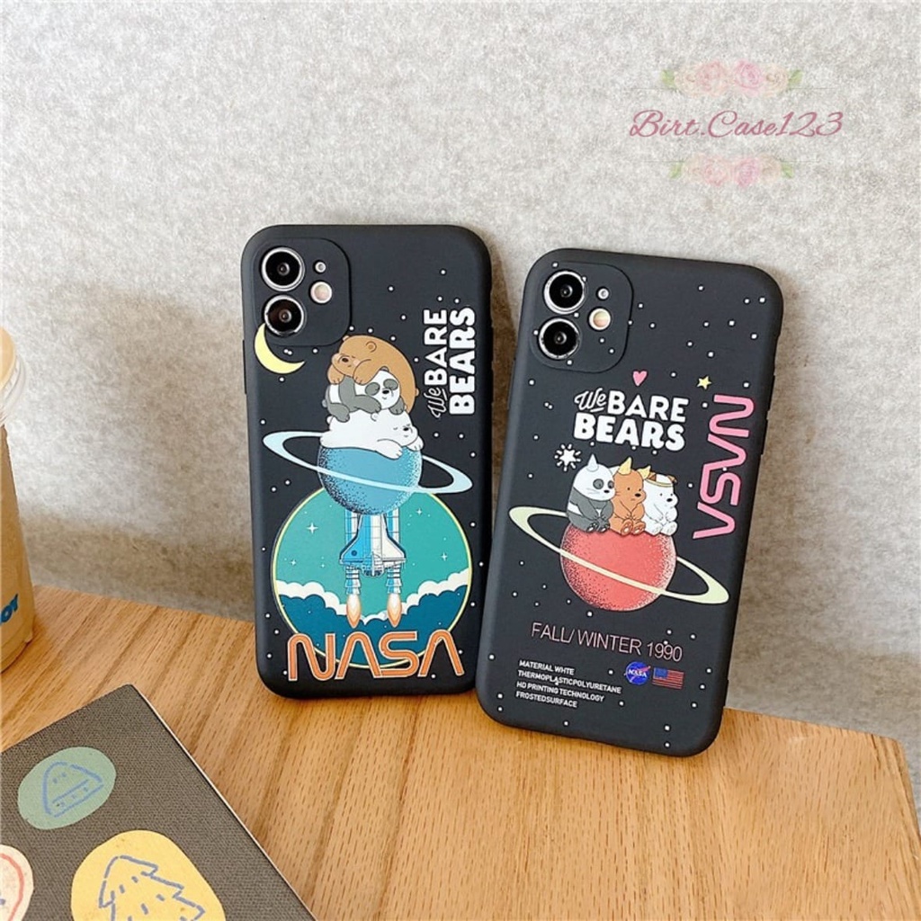 SOFTCASE MACARON PELINDUNG KAMERA CUSTOM BEAR NASA OPPO VIVO SAMSUNG REALME XIAOMI IPHONE INFINIX FOR ALL TYPE BC6588