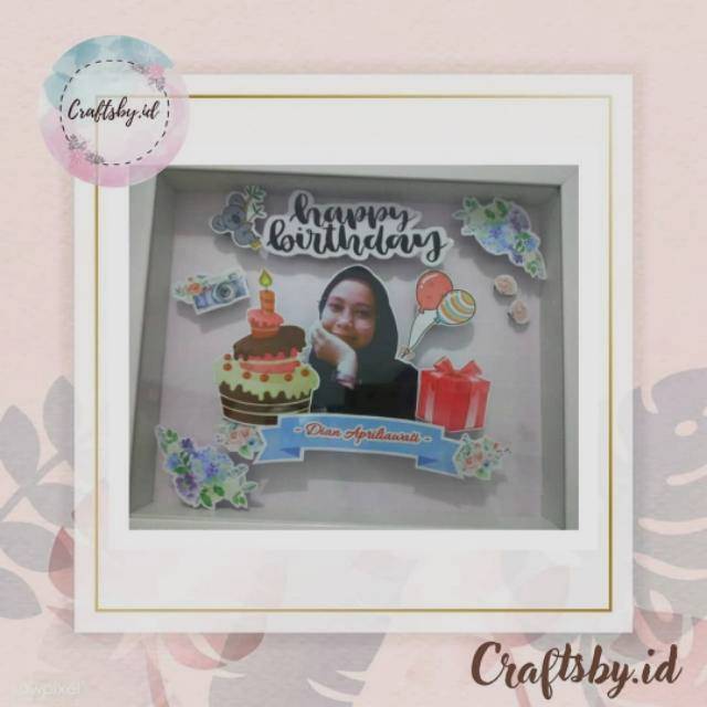 Pop up frame Birthday